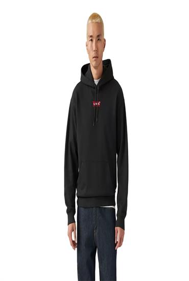 GRAPHIC SWEATSHIRT-BI BADGE BW 1 MINERAL BLACK